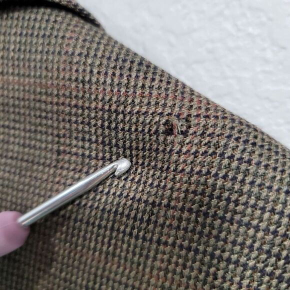 Jos A Bank 46L Long Mens Wool Sport‎ Coat Blazer Suit Jacket 2 Button Brown - Picture 14 of 15